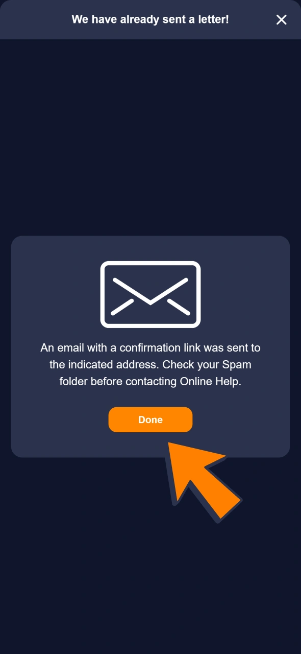 Confirm your phone and email for your Bass Win profile.